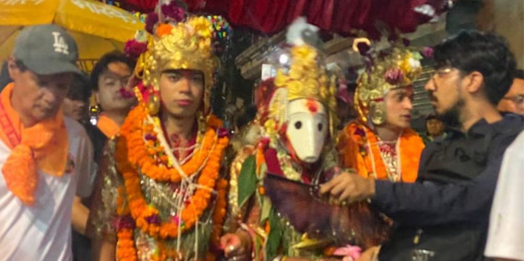 ललितपुरमा ऐतिहासिक नृसिंह जात्रा सम्पन्न