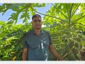 प्रहरीबाट अवकाशपछि कृषि पेसामा रमाइरहेका अर्जुन