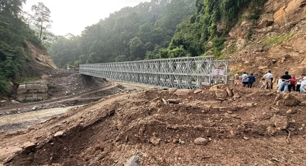 पुवाखोलामा बेलिब्रिज निर्माण