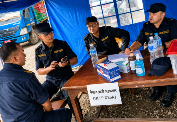 नेपाल प्रहरीको अस्थायी अस्पताल सञ्चालनमा