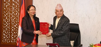 राष्ट्रपतिसमक्ष महिला आयोगको प्रतिवेदन पेस