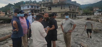नुवाकोटमा क्षतिग्रस्त पूर्वाधार पुनर्निर्माणमा निर्माण व्यवसायी महासंघको प्रतिबद्धता