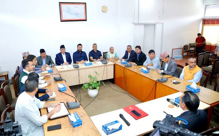 सर्वदलीय बैठकमा भोटेकोशी विपदबारे छलफल