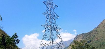 दाना–खुर्कोट प्रसारण लाइनको टावर बाढीबाट क्षति