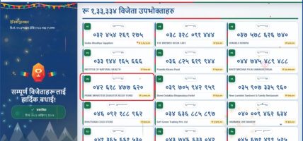 एक हजारको सहयोग, एक लाखको उपहार