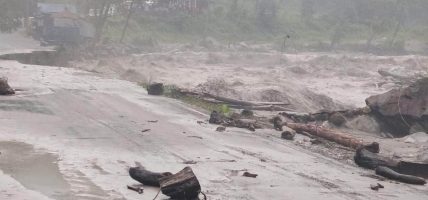 किम्रुङ खोलाको बहाव रोकिएपछि कास्की र पर्वतमा उच्च सतर्कता