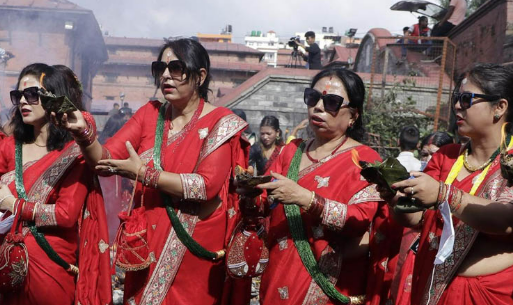 आज हिन्दु नारीहरुको महान पर्व हरितालिका तीज
