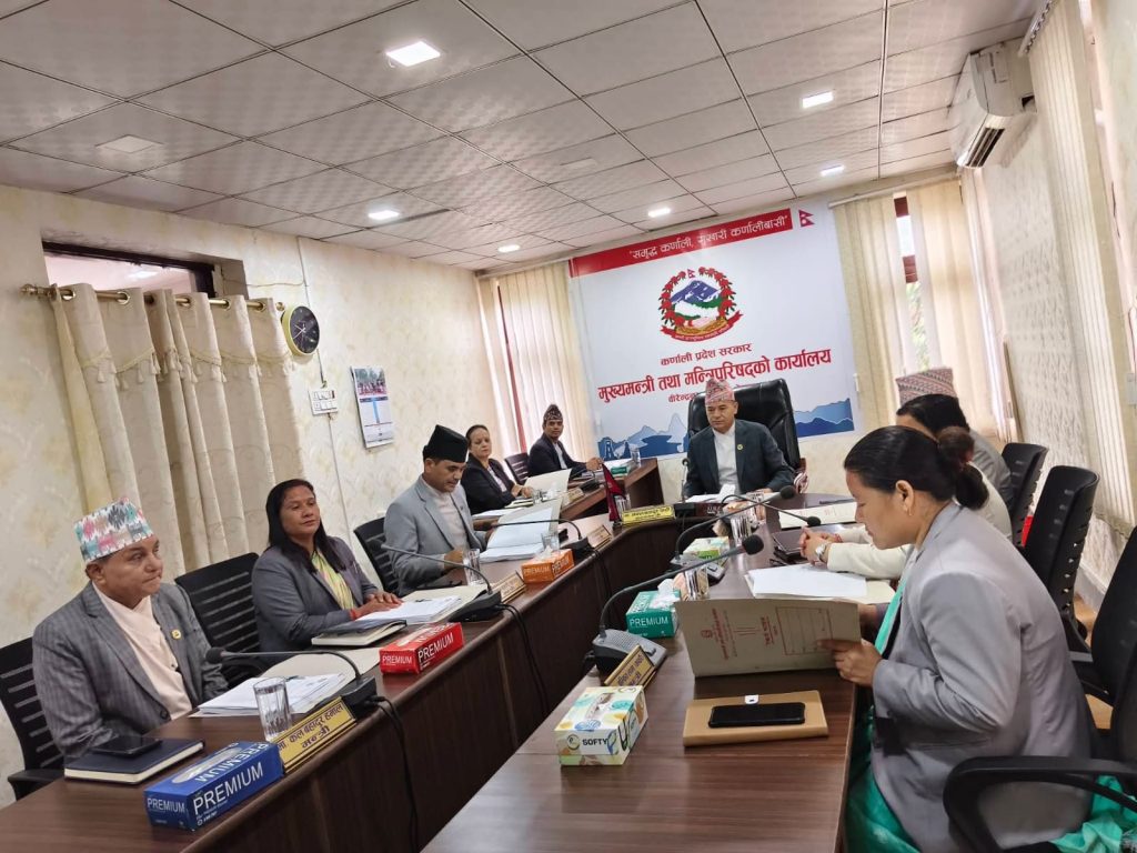 कर्णाली प्रदेशः जिल्ला विपद् कोषमा १ करोड ५० लाख पठाइयो