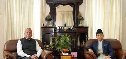 स्वदेश फर्किदै भारतीय राजदूत श्रीवास्तव, परराष्ट्र सचिव राईसँग गरे बिदाइ भेट