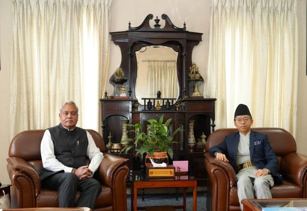 स्वदेश फर्किदै भारतीय राजदूत श्रीवास्तव, परराष्ट्र सचिव राईसँग गरे बिदाइ भेट