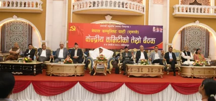 एमाले केन्द्रीय कमिटी बैठक: तेस्रो दिन पनि सदस्यहरूले धारणा राख्दै, भोलि सचिवालय बैठक बस्ने