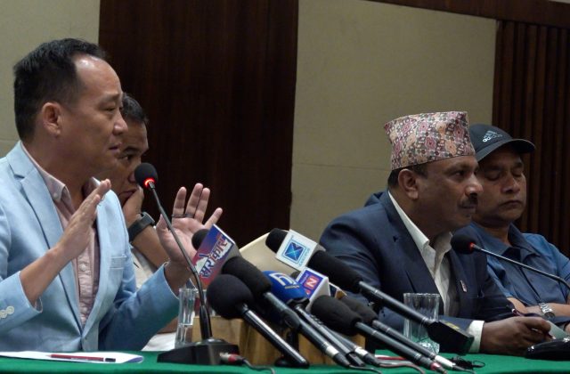 एन्फाको निलम्बन फुकुवा गर्न सरकारसँग आग्रह