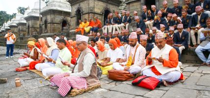 भोटेकोशी बाढीमा दिवंगतप्रति श्रद्धाञ्जलीस्वरूप सामूहिक धार्मिक अनुष्ठान