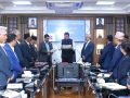 विद्युत प्राधिकरणका नवनियुक्त कार्यकारी निर्देशक श्रेष्ठले सपथ लिए