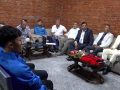 कराते टोलीलाई बिदाई गर्दै मन्त्री पोखरेलले भने, ‘नतिजाको दबाब नलिनुस्, उत्कृष्ट प्रदर्शन गर्नुहोस कराते टोलीलाई बिदाई गर्दै मन्त्री पोखरेलले भने, ‘नतिजाको दबाब नलिनुस्, उत्कृष्ट प्रदर्शन गर्नुहोस