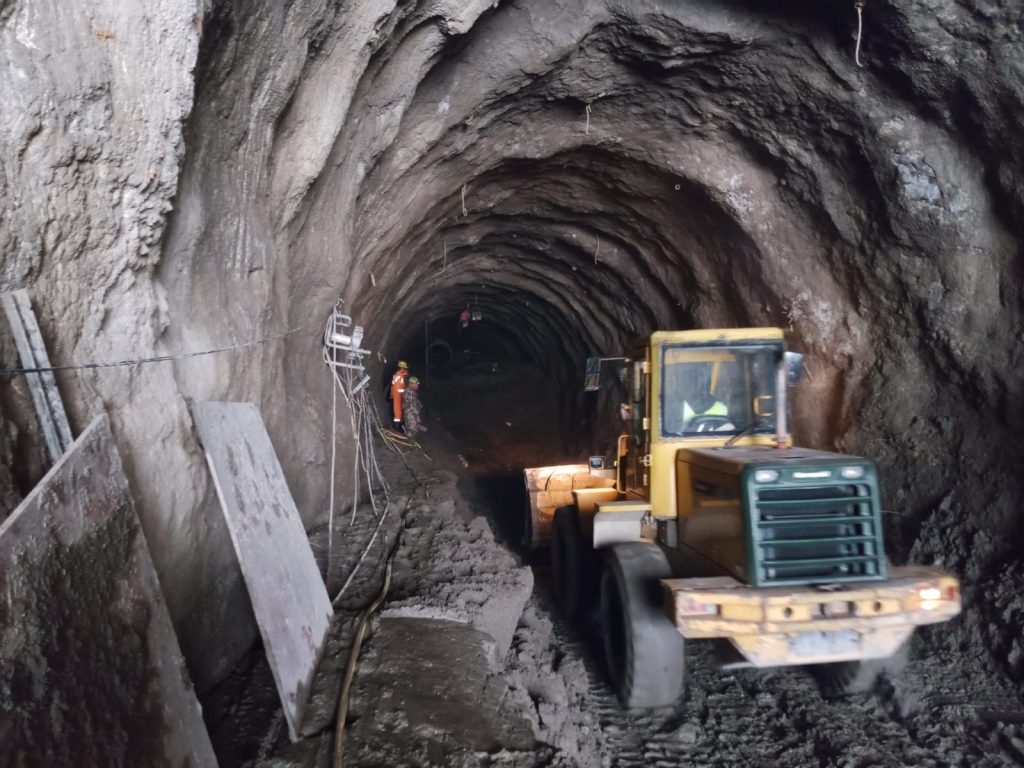 चिलिमे टनेलमा रातभर उद्धार कार्य