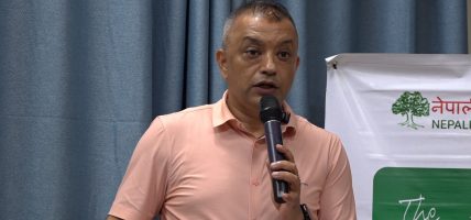 जलवायु परिवर्तनलाई राष्ट्रिय सुरक्षाको केन्द्रमा राख्नुपर्छ : गगन थापा