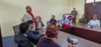 शिक्षामन्त्री पोखरेलद्वारा पूर्वाञ्चल विश्वविद्यालयको अवलोकन, पदाधिकारीसँग अन्तरक्रिया