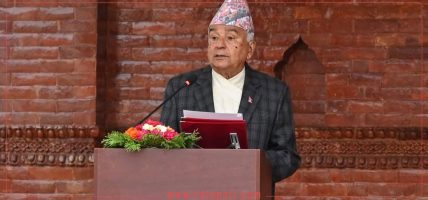 पर्वले सांस्कृतिक ऐक्यबद्धता र सहिष्णुता अभिवृद्धि गर्दै आएका छन्स् राष्ट्रपति पौडेल