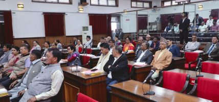राष्ट्रियसभा बैठक : चाडपर्वमा खाद्य आपूर्ति सहज बनाउन सरकारको ध्यानाकर्षण