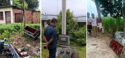 ट्रान्सफर्मर र मोटर चोरीले किसान समस्यामा