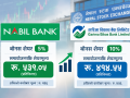 दुई बैंकको शेयरमूल्य समायोजन, नबिलको ५३९ र गरिमाको ४१४ रुपैयाँ