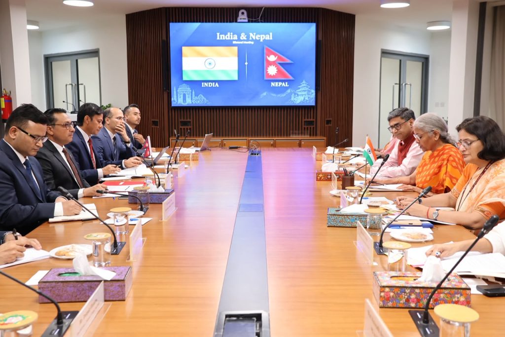 भारत भ्रमणको दोस्रो दिन अर्थमन्त्री डा. स्वर्णिम वाग्ले महत्त्वपूर्ण कूटनीतिक र द्विपक्षीय भेटघाटमा सहभागी हुँने