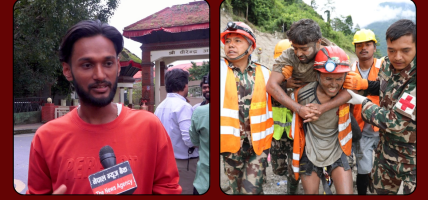 कपडाले पानी छानेर पिउँदै आफ्नो ज्यान बचाएका थिए सञ्जयले