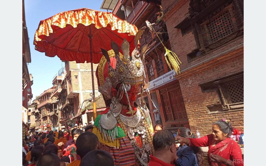 भक्तपुरमाः आज पञ्चदान पर्व मनाइँदै