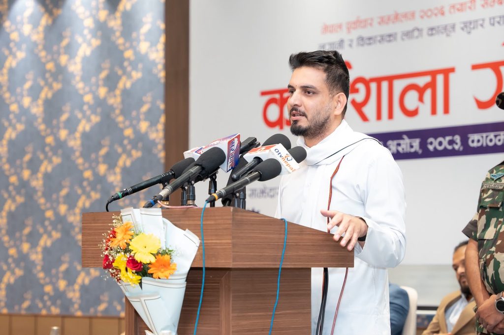 कानुन सुधारमार्फत विकास र लगानीको वातावरण निर्माण गर्छौं : मन्त्री लम्साल
