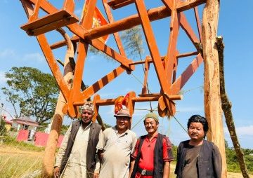 दशैंको रौनक बढाउँदै रोटेपिङ दशैंको रौनक बढाउँदै रोटेपिङ