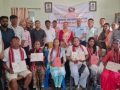 भूमिहीन दलित तथा अव्यवस्थित परिवारको हातमा जग्गाधनी पुर्जा भूमिहीन दलित तथा अव्यवस्थित परिवारको हातमा जग्गाधनी पुर्जा