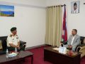 उपराष्ट्रपति यादवसँग प्रधान सेनापति सिग्देलको शिष्टाचार भेट उपराष्ट्रपति यादवसँग प्रधान सेनापति सिग्देलको शिष्टाचार भेट
