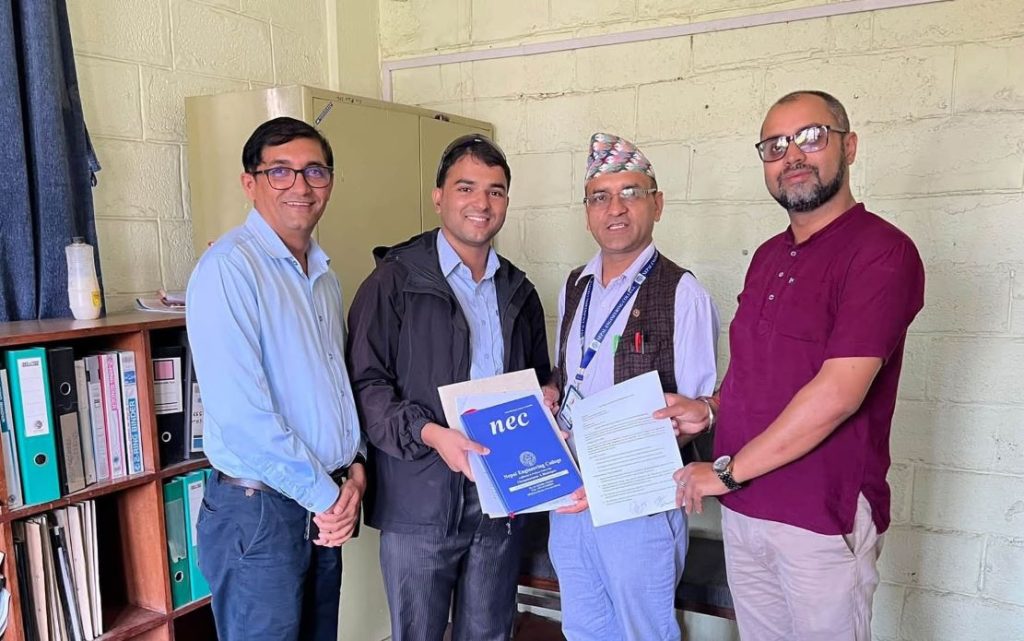 नेपाल इन्जिनियरिङ कलेज र सिर्जनशील नेपालबीच शैक्षिक समझदारी