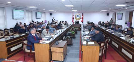 क्षतिग्रस्त संरचना पुनःनिर्माणका लागि एक अर्ब सहयोग माग गर्ने निर्णय
