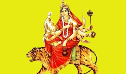 नवरात्रको तेस्रो दिनः चन्द्रघण्टा देवीको विशेष पूजा आराधना गरिँदै नवरात्रको तेस्रो दिनः चन्द्रघण्टा देवीको विशेष पूजा आराधना गरिँदै
