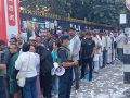 कांग्रेस महाधिवेशन : बिहानैदेखि मतदाता लाइनमा, ७ बजेदेखि मतदान, आजै गणना थाल्ने तयारी