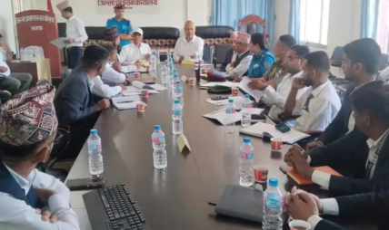 एसियन हाइवे र झापाको विकास निर्माणमा सांसदको चासो, सिडिओ कार्यालयमा छलफल