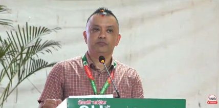 बूढीगण्डकीमा आएको बाढीले ठूलो क्षति पु-याएकोप्रति गगन थापाद्वारा दुःख व्यक्त, उद्धारमा जुट्न आग्रह बूढीगण्डकीमा आएको बाढीले ठूलो क्षति पु-याएकोप्रति गगन थापाद्वारा दुःख व्यक्त, उद्धारमा जुट्न आग्रह