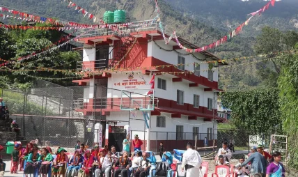 बेगमा वडा र स्वास्थ्यचौकीको भवन निर्माण बेगमा वडा र स्वास्थ्यचौकीको भवन निर्माण