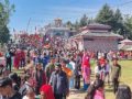 उग्रतारा भगवती मन्दिरमा दर्शनार्थीको घुइँचो उग्रतारा भगवती मन्दिरमा दर्शनार्थीको घुइँचो