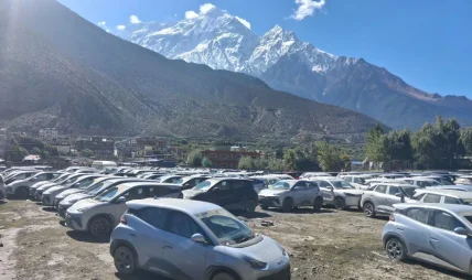 कोरला नाकाबाट भित्रिएका ईभीलाई गन्तव्यमा पुर्‍याउन सकस