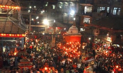 भक्तपुरमा नवरात्रि मेला