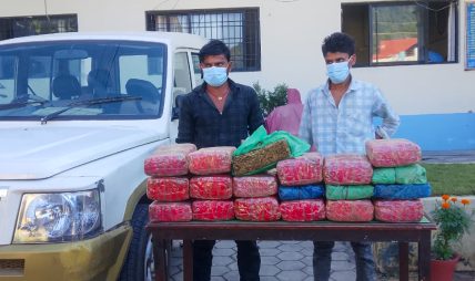 हेटौँडामा ४२ किलो ४१० ग्राम गाँजासहित दुई भारतीय नागरिक पक्राउ