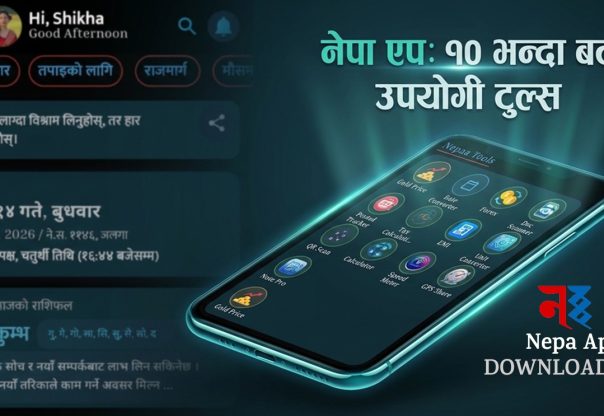 नेपा एपले थप्यो दैनिक जीवनमा उपयोगी हुने १० भन्दा बढी नयाँ टुल्स