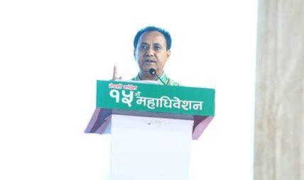 कांग्रेसको १५औँ महाधिवेशनमा उपसभापति शर्माको प्रतिवेदन : नेतृत्वदेखि संगठन सञ्चालनसम्म रूपान्तरणको प्रस्ताव
