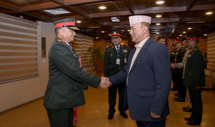 प्रधान सेनापति सिग्देल बेलायत प्रस्थान प्रधान सेनापति सिग्देल बेलायत प्रस्थान