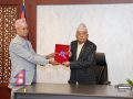 भाषा आयोगको वार्षिक प्रतिवेदन राष्ट्रपतिसमक्ष पेश