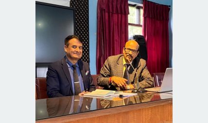 नेपाल-भारतबीच जलवायु परिवर्तनमा समन्वय आवश्यक : प्रा. मोहपात्रा